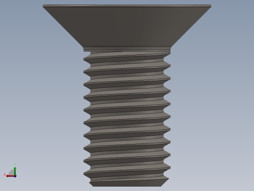 Screw_ISO_10642_M12x25_A2.SLDPRT后视缩略图