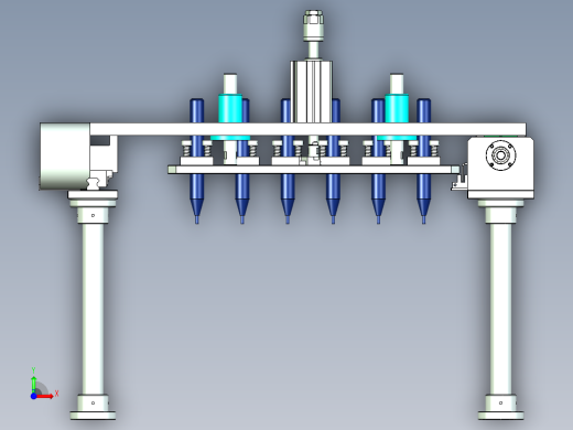 自动点胶模组前视缩略图