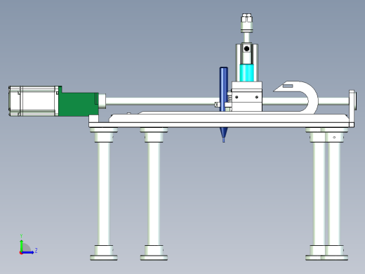 自动点胶模组左视缩略图