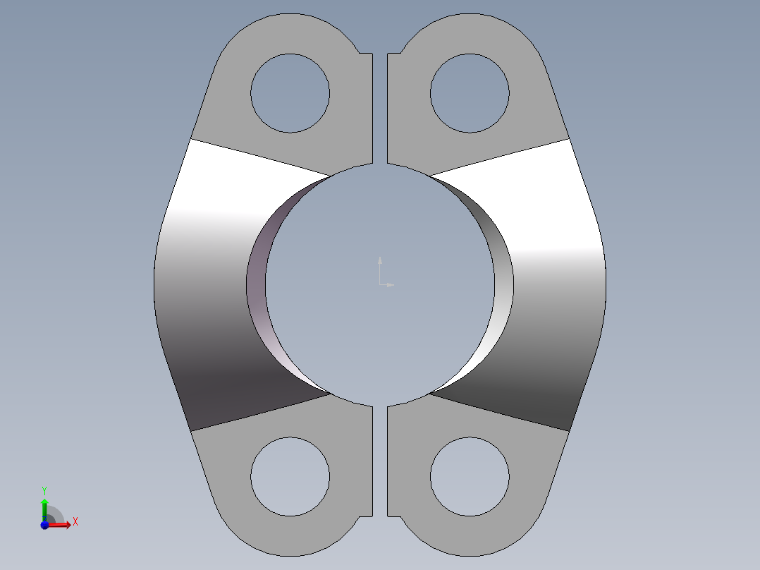法兰接头、FS-12前视图