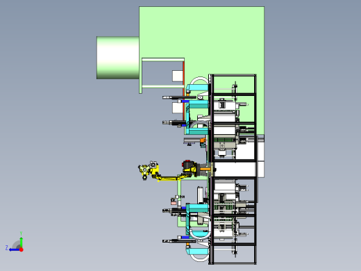 三相端子注塑自动组装右视缩略图