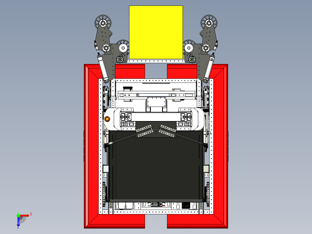 A2004320-FRC比赛机器人俯视图