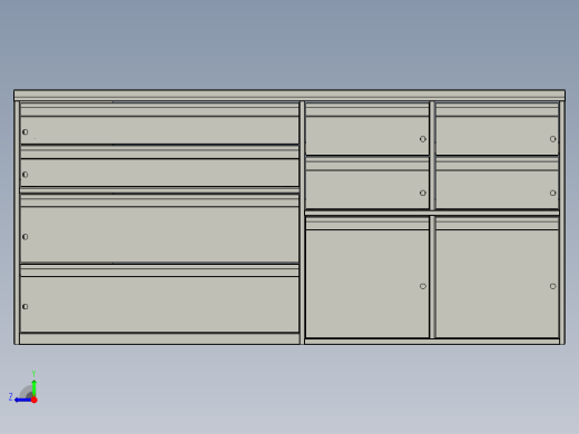 工作台steel-workbench-2.snapshot.2--stp右视缩略图