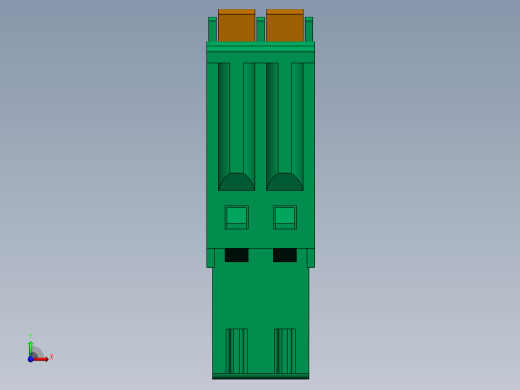 接线端子15EDGKD-2.5-xxP-14-00AH前视缩略图