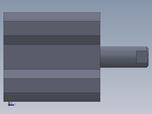 气缸CQ2A12_10D0左视缩略图