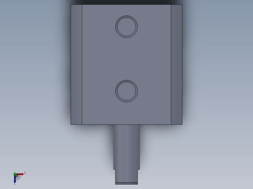 气缸CQ2A12_10D0俯视缩略图