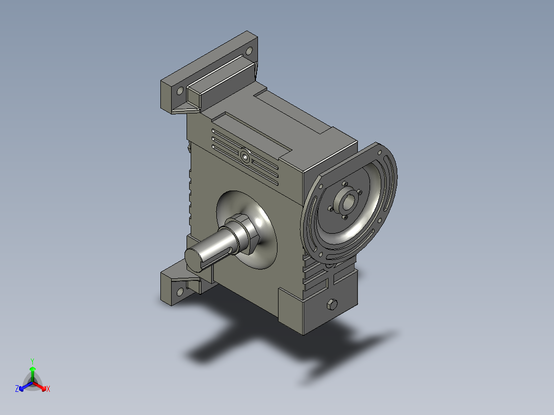 WPWDT型蜗轮蜗杆减速机WPWDT155-40-C