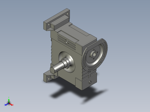 WPWDT型蜗轮蜗杆减速机WPWDT155-40-C
