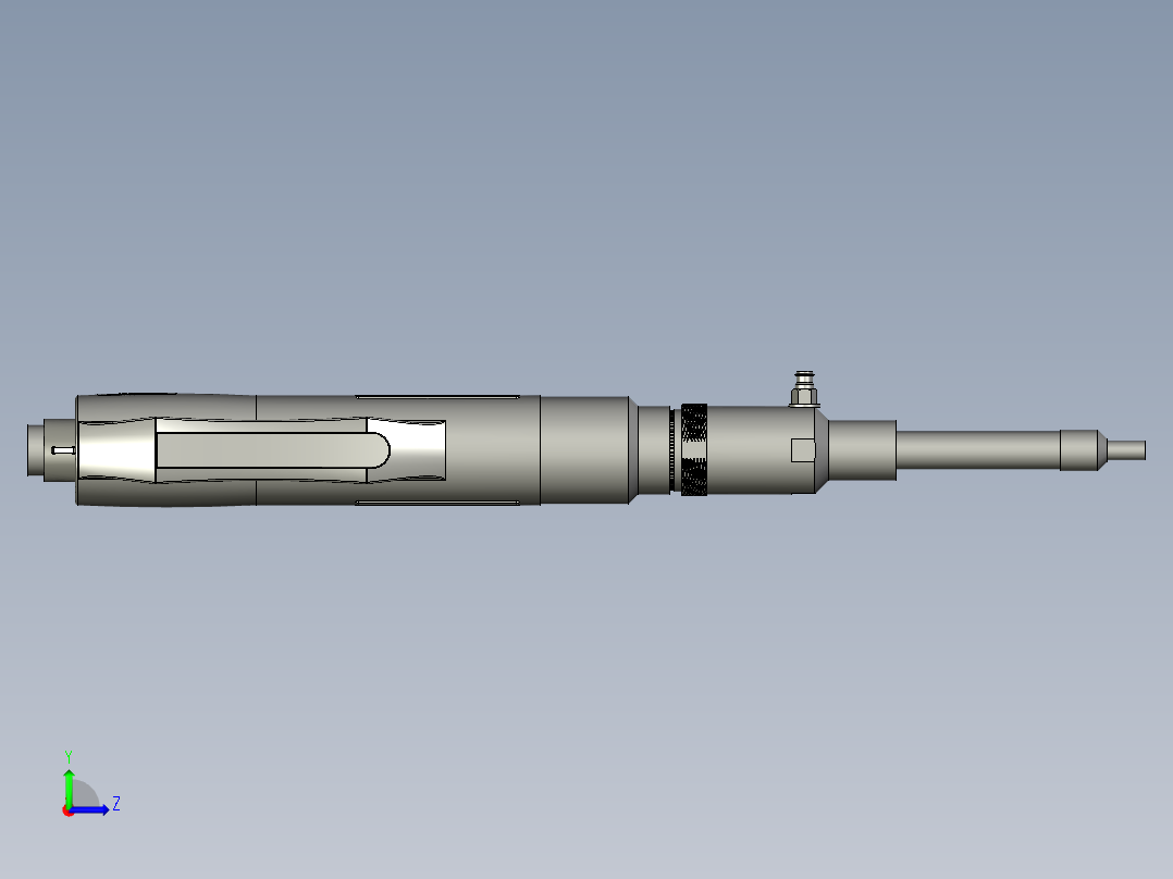 气吸式电动起子装配左视图