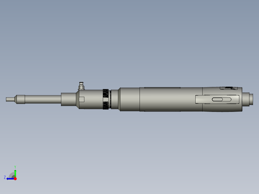 气吸式电动起子装配右视图