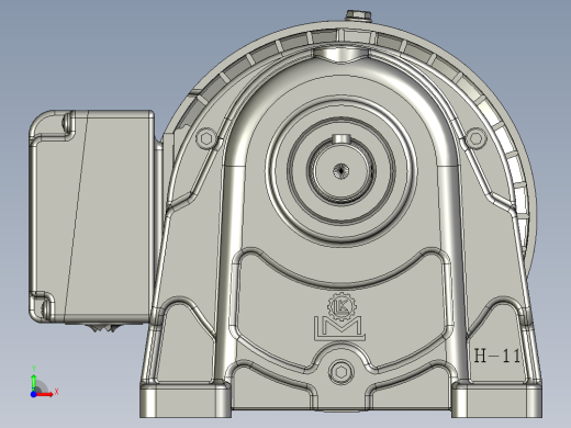 减速电机SH11-04A利明前视缩略图