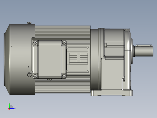 减速电机SH11-04A利明左视缩略图