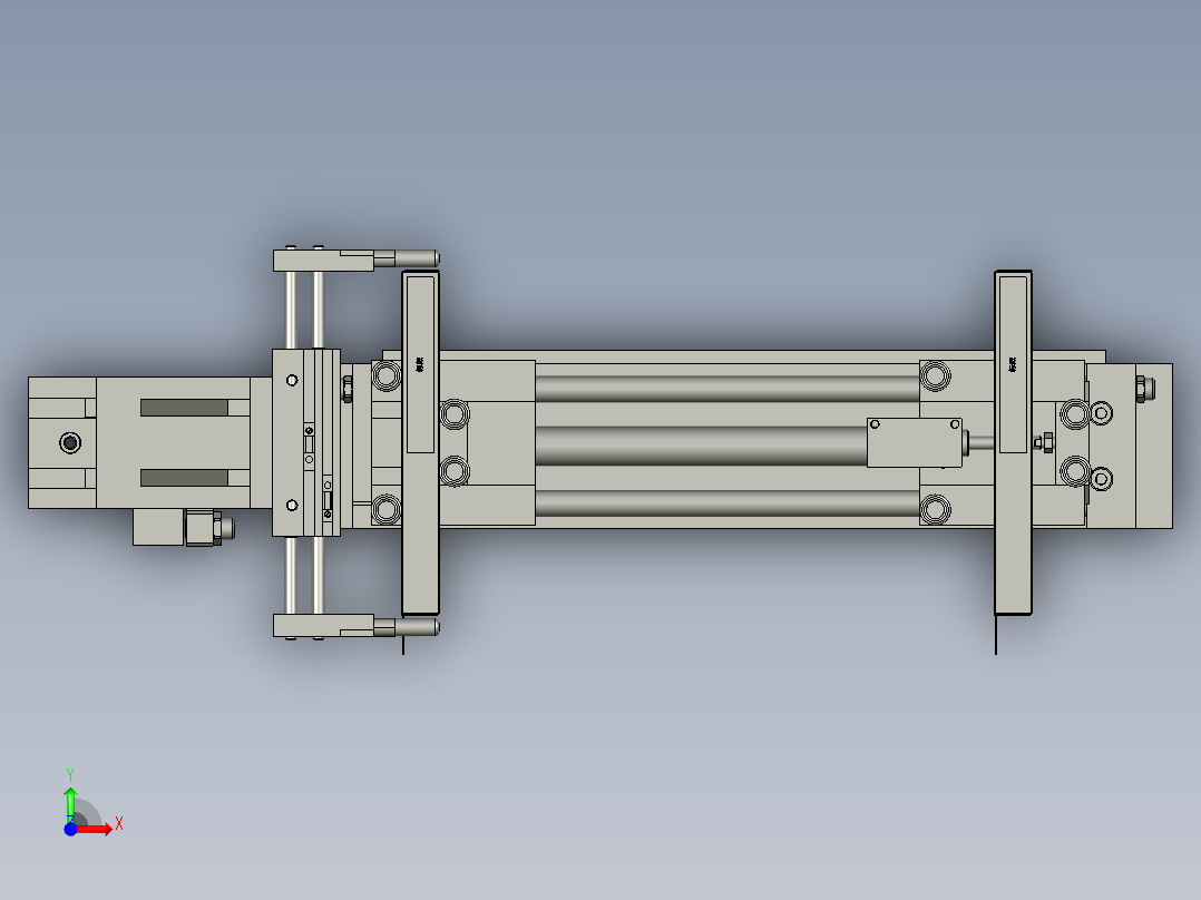 运盒移栽前视图