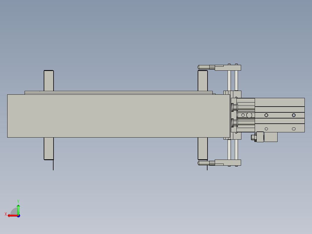 运盒移栽后视图