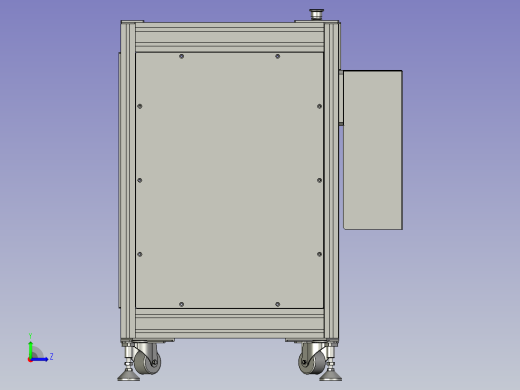 锂电池倍速链顶升平移装置左视缩略图