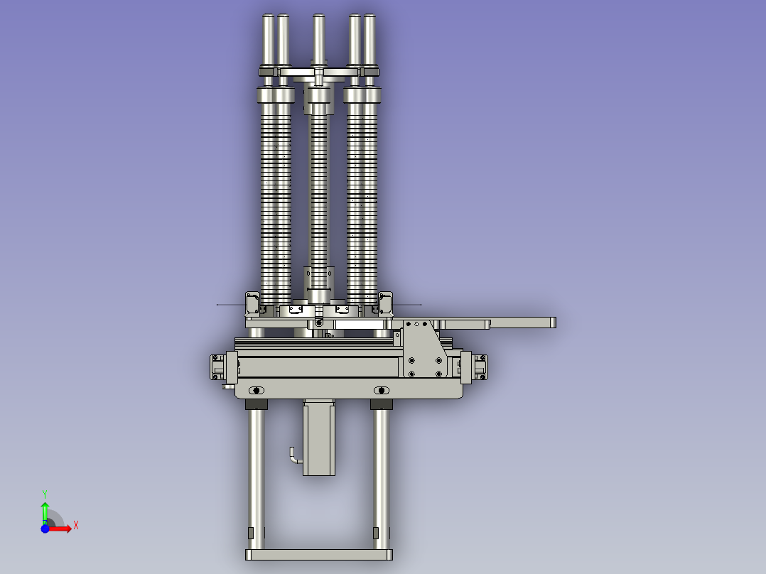 轴承上料机构04前视图