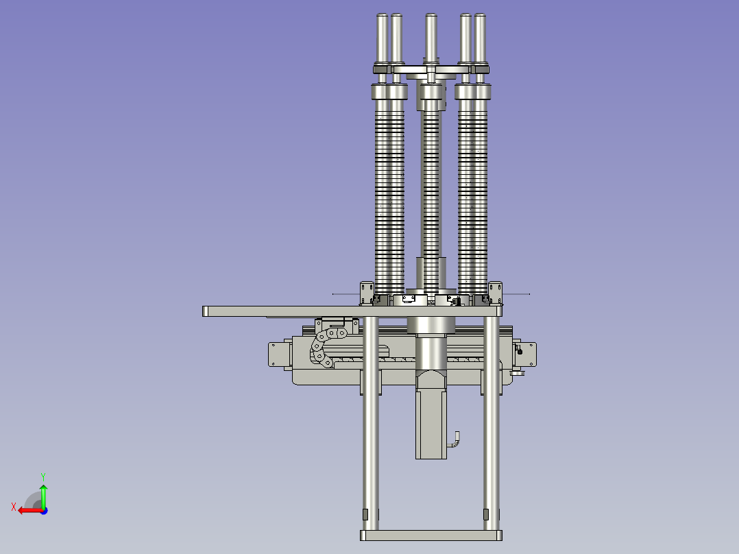 轴承上料机构04后视图