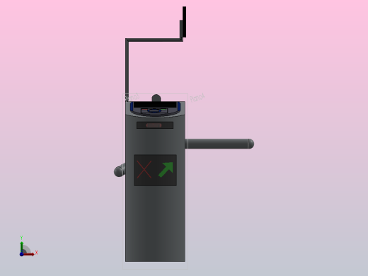 旋转栅门前视缩略图