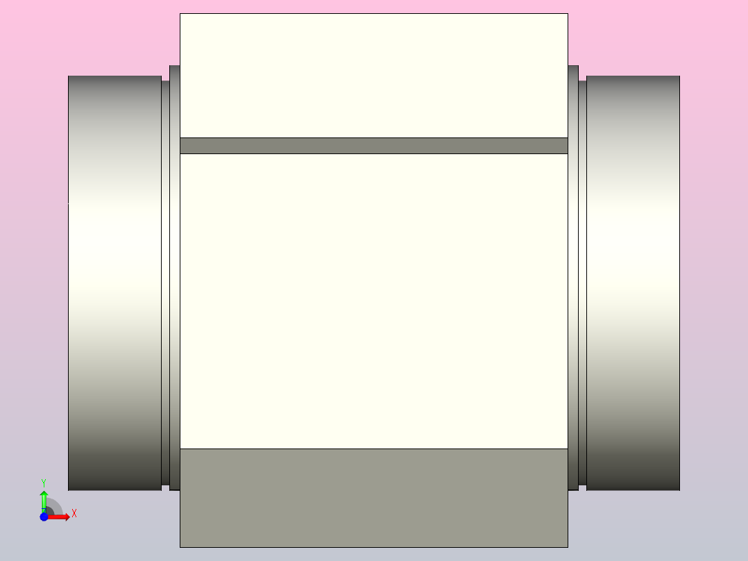 短型SCLM箱式直线轴承[SCLMS-25-E]前视图