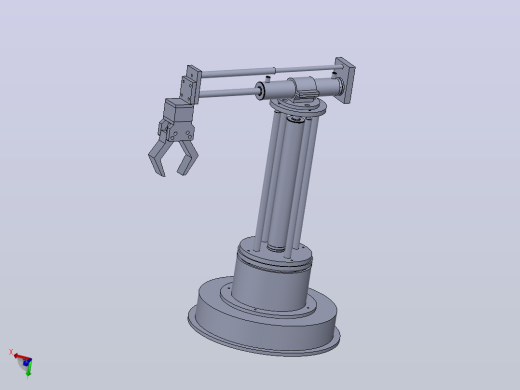 气动机械手设计【说明书+CAD+SOLIDWORKS+仿真】