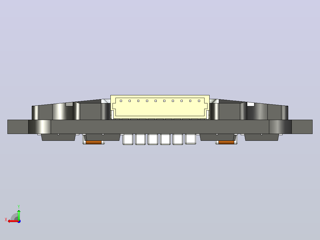 F55A Pro II 55A 3-6S AM32 4-IN-1 ESC w_ bec后视图