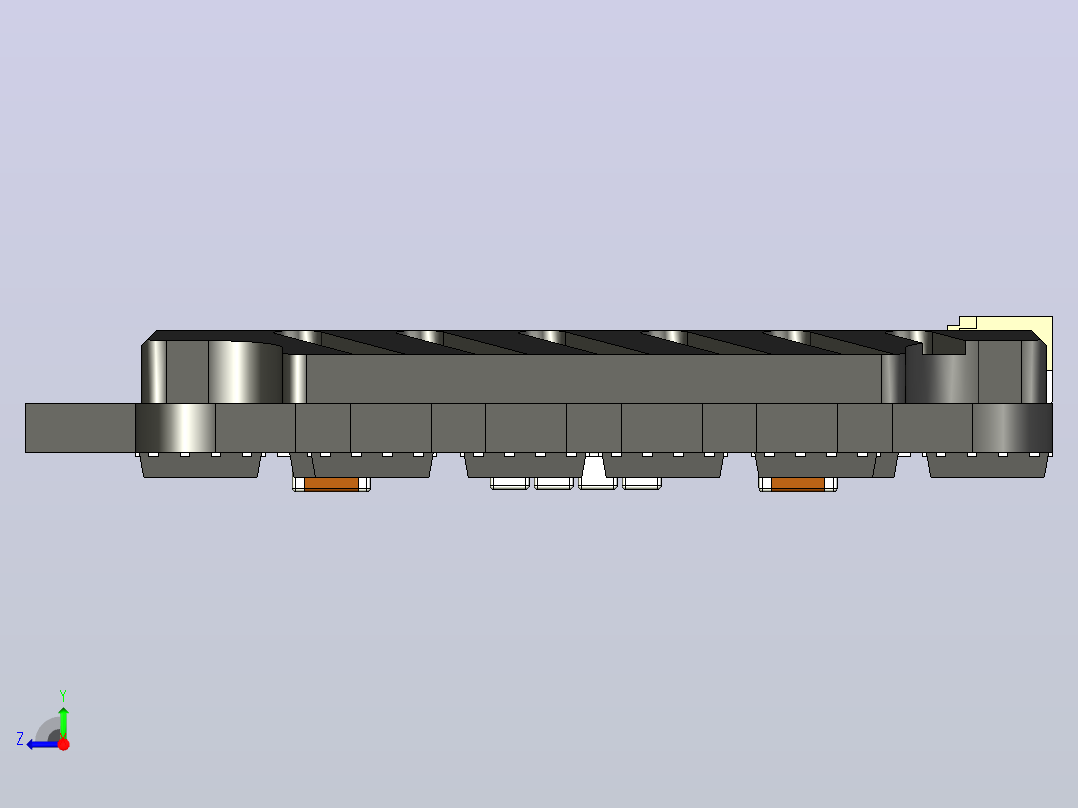 F55A Pro II 55A 3-6S AM32 4-IN-1 ESC w_ bec右视图