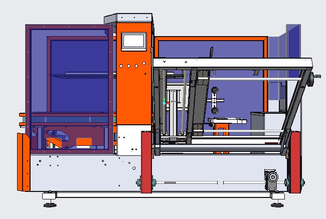 纸箱拆箱机3D图纸+Solidworks设计