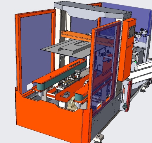 纸箱拆箱机3D图纸+Solidworks设计缩略图