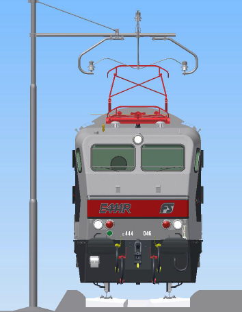 FS E444R型铁路机车