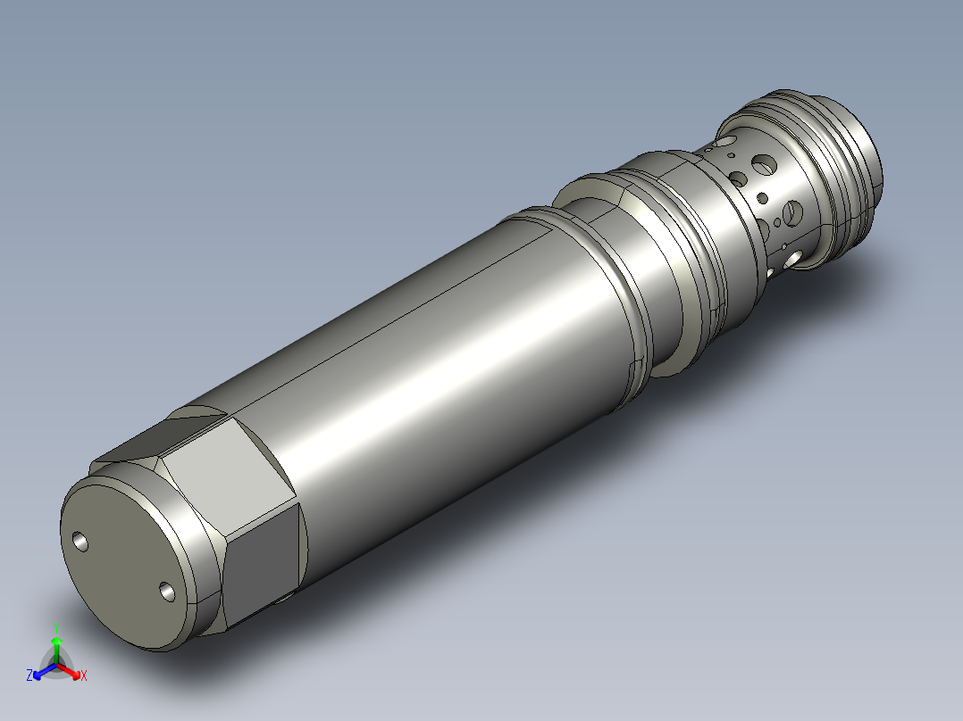 插装阀-MBGPDHN正等轴测图