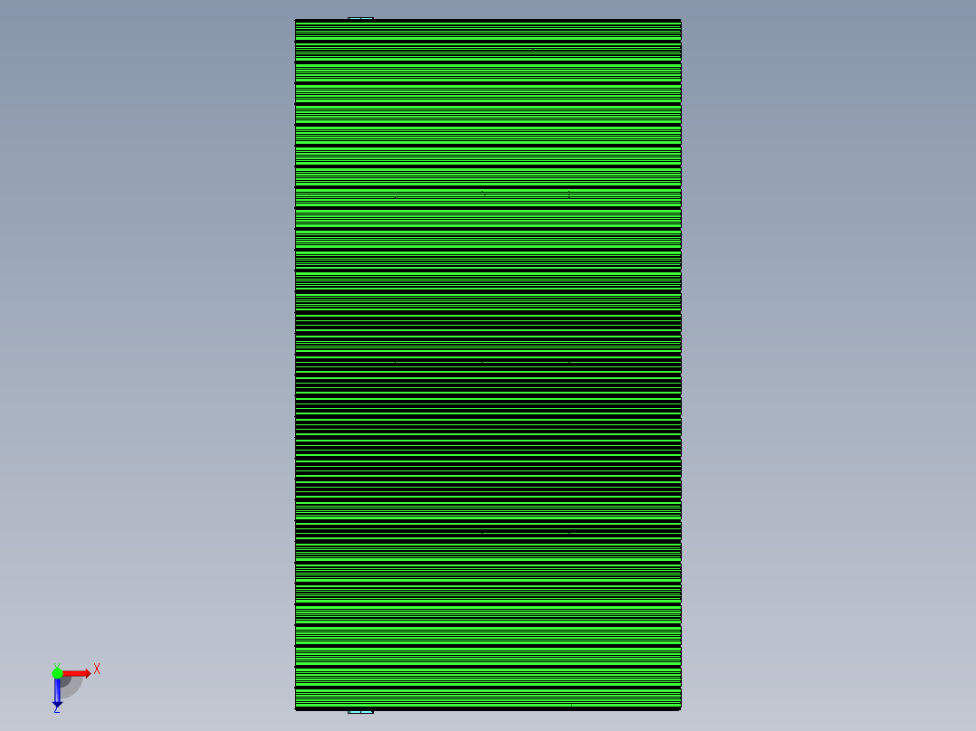 Estacionamiento停车场3D数模 STP格式俯视图