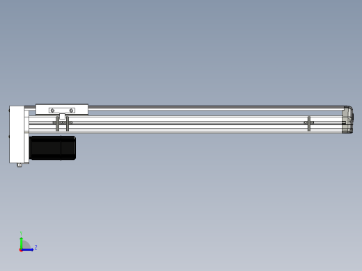 Toyo东佑达直线模组-ETH14-650-BM-400W左视缩略图