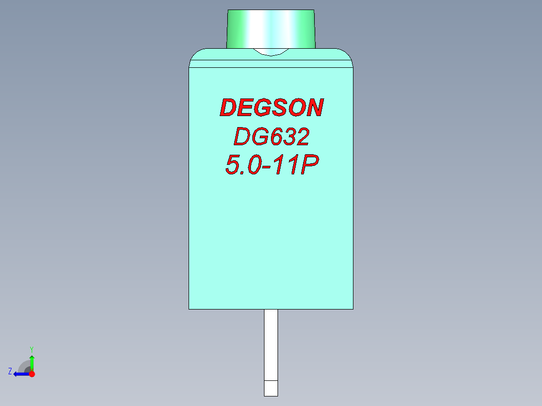 DG632-5.0-11P-14-00AH右视图