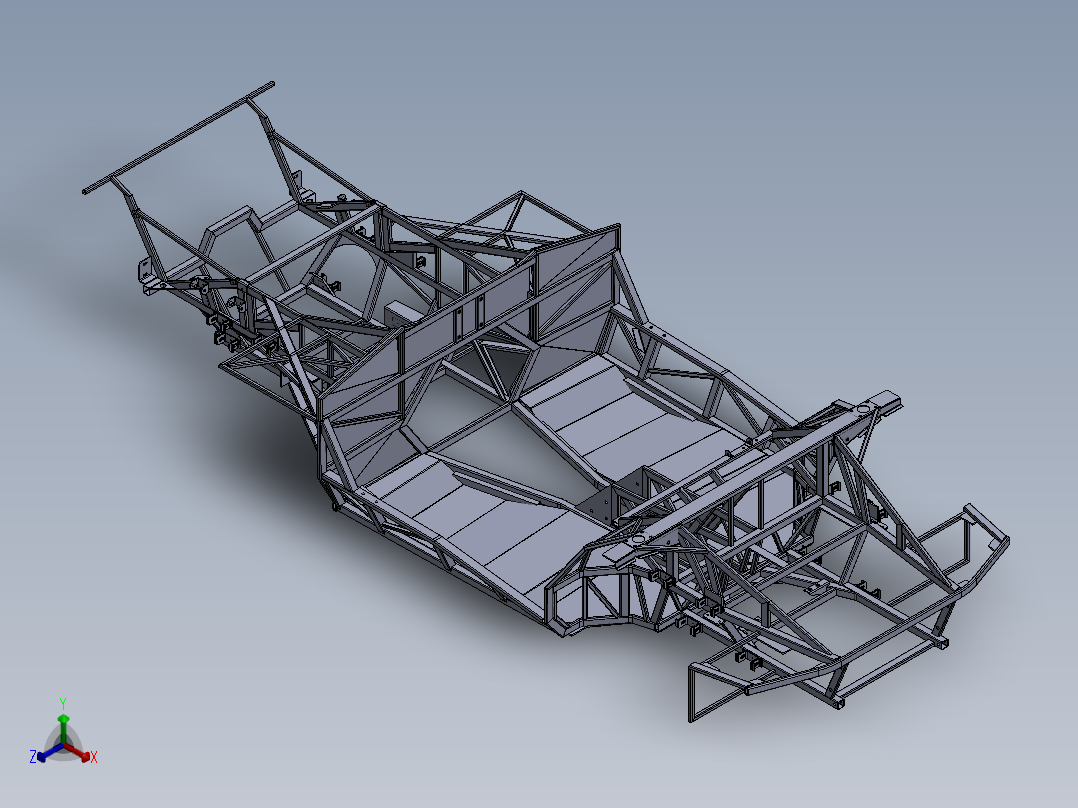 纳亚克兰博基尼迪伯罗莫西拉戈3d底盘正等轴测图
