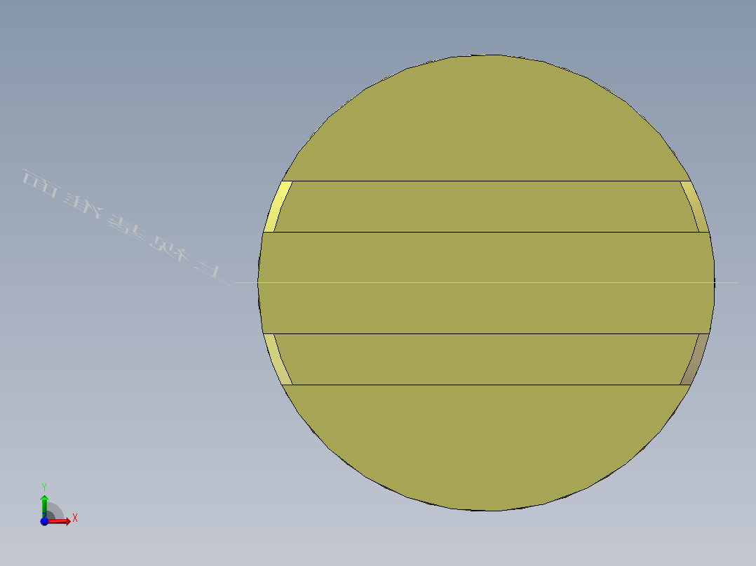 S18 输出轴前视图