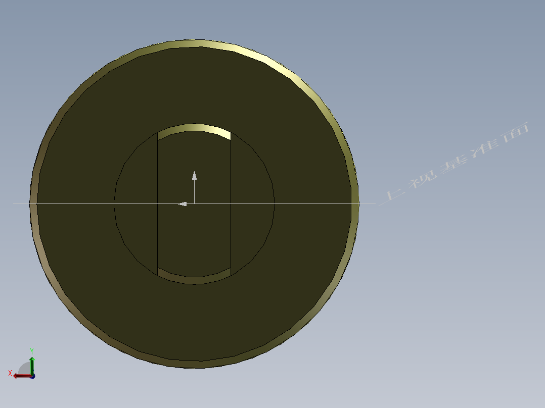 S18 输出轴后视图
