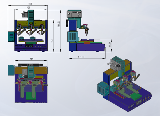 300机三头焊锡机缩略图