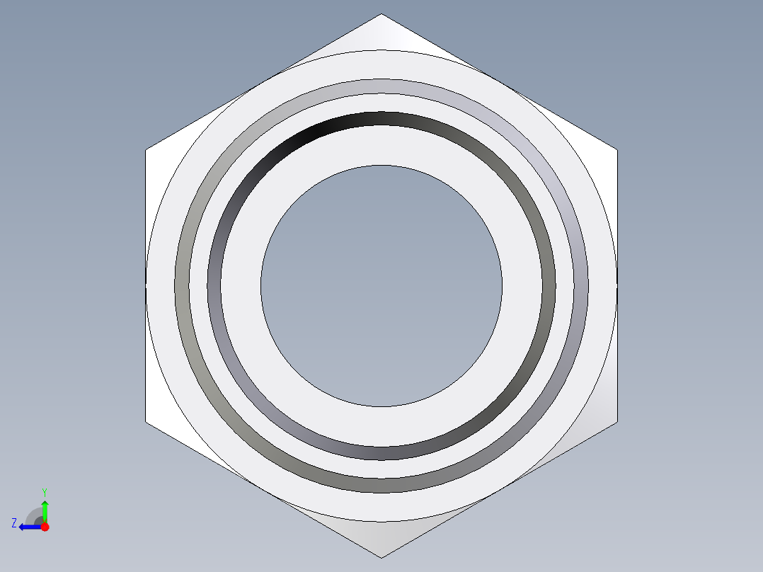 卡套式工业通用硬管接头EO_Male_Stud_connector_GE28L1NPT71X右视图