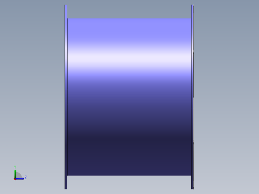 轴流风机模型10左视缩略图