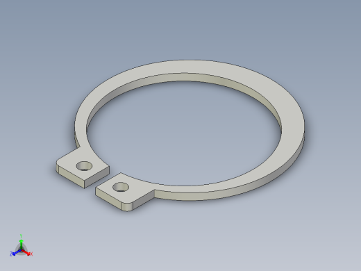 管道手动球阀-水管开关阀-手动阀门User Library-Flange C300DN100_DN80~100SnapRing