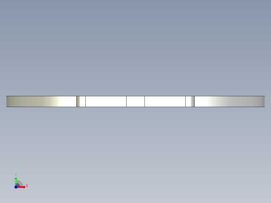 管道手动球阀-水管开关阀-手动阀门User Library-Flange C300DN100_DN80~100SnapRing前视图