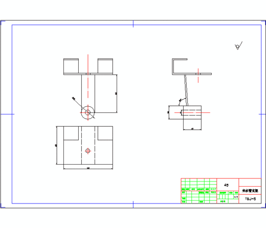 2G009--TDJ-1小型条带喷灌机喷头支架改进设计缩略图