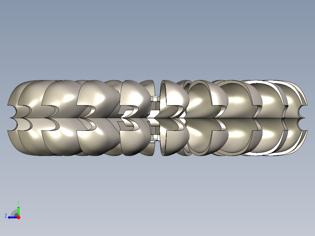 冲击式水斗轮3右视图