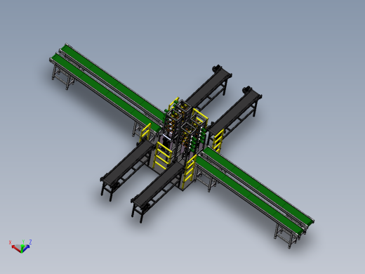 纺织生产绕线生产线