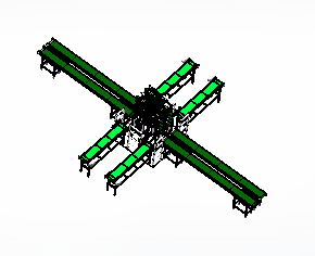 纺织生产绕线生产线