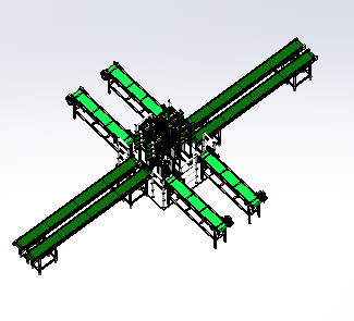 纺织生产绕线生产线