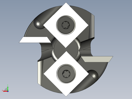 1 - 38“ 四插式铣刨槽堆焊钻头后视缩略图