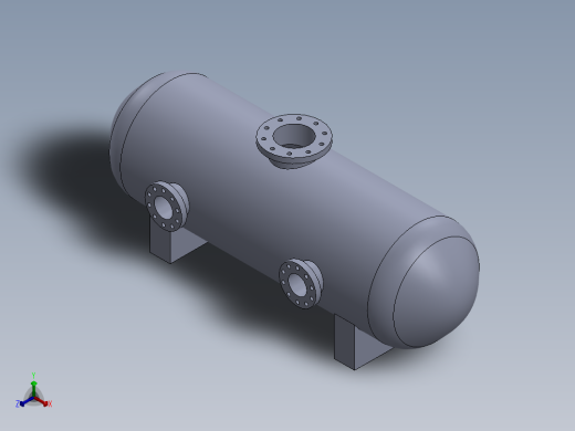 教育用压力容器正等轴测缩略图