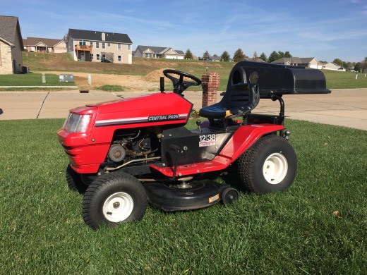 骑割草机总成缩略图