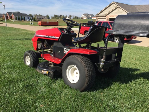 骑割草机总成缩略图